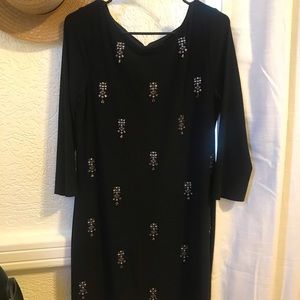 White House black dress M